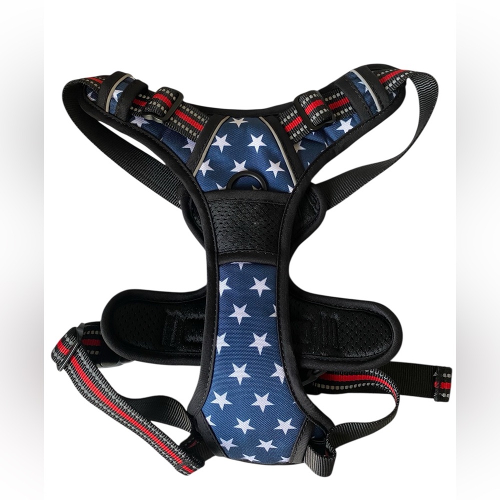Barkbay Dog Harness Stars Large New